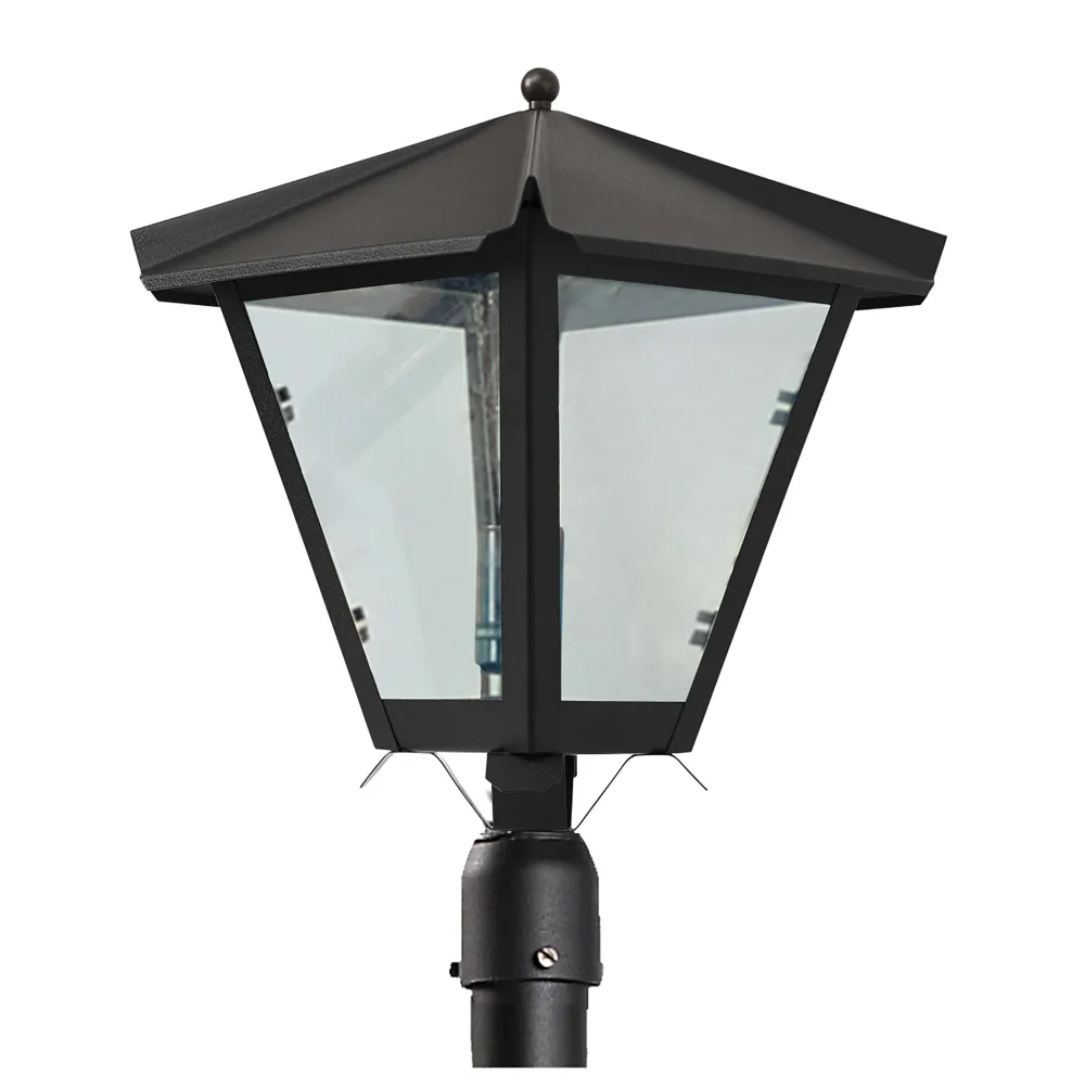 Westal Gustav Stolplykta Ø60 mm, 440 x 320 mm, E27 Koppar, fönsterglas