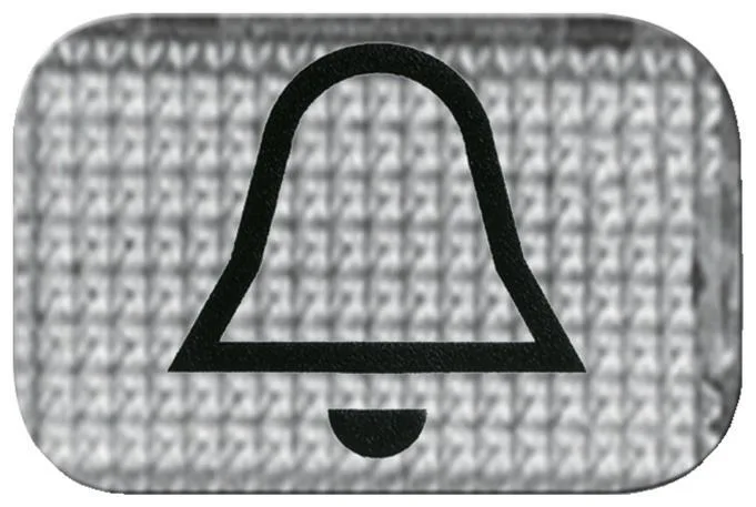 ABB 2TKA000712G1 Fönster för strömställare, med klocksymbol