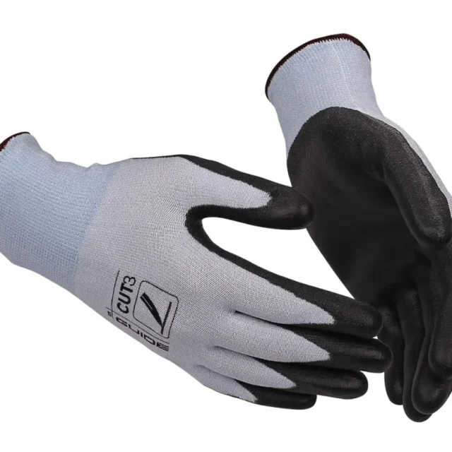 Guide Gloves 308 Handske PU, skärskydd, extra tunn 9