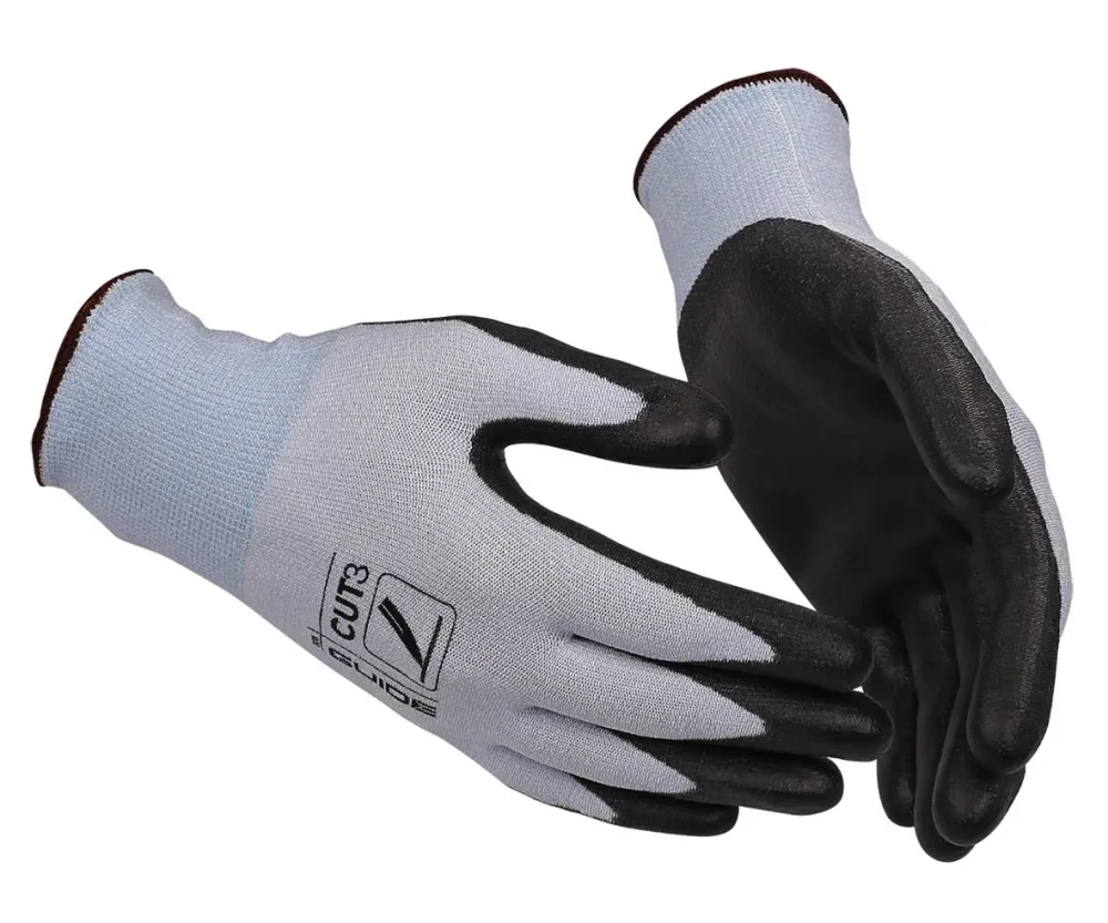 Guide Gloves 308 Handske PU, skärskydd, extra tunn 9