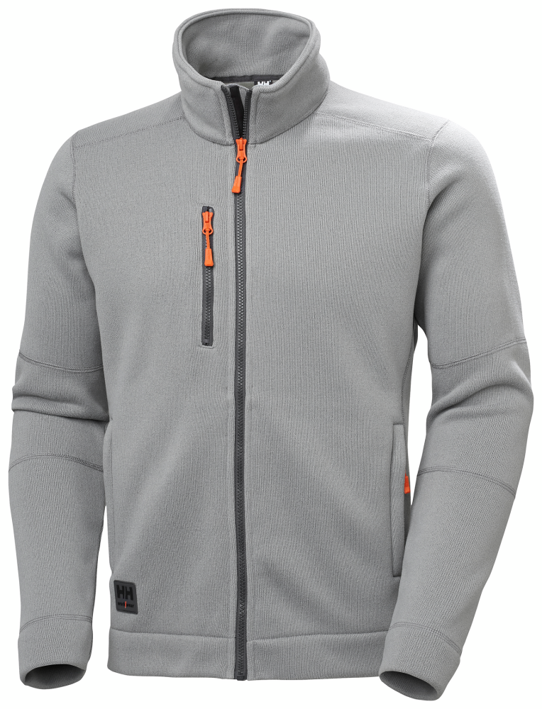 FLEECEJACKA HELLY HANSEN KENSINGTON STICKAD, POLARTEC LJUSGRÅ S