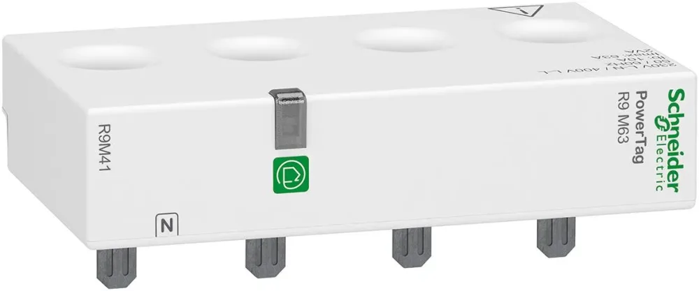 Schneider Electric R9M42 Energimätare 63 A, 3p+N Undre