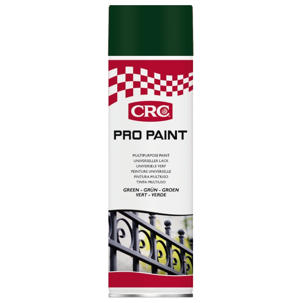 Sprayfärg PRO Paint 500ml Grön CRC