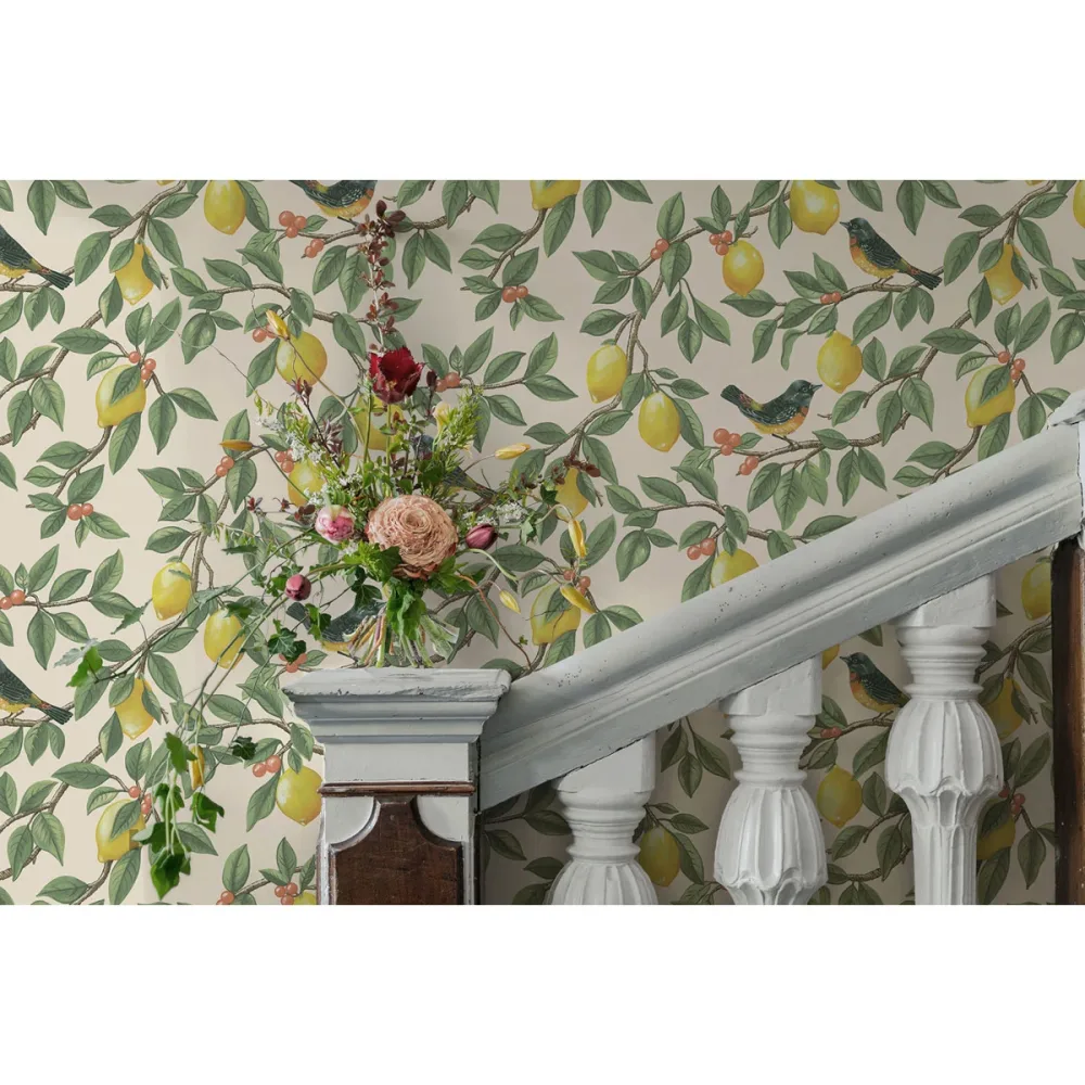 Tales of the Manor Ponderosa Cream Orange 91890 Tapet | Stuvbutiken - Bild 3