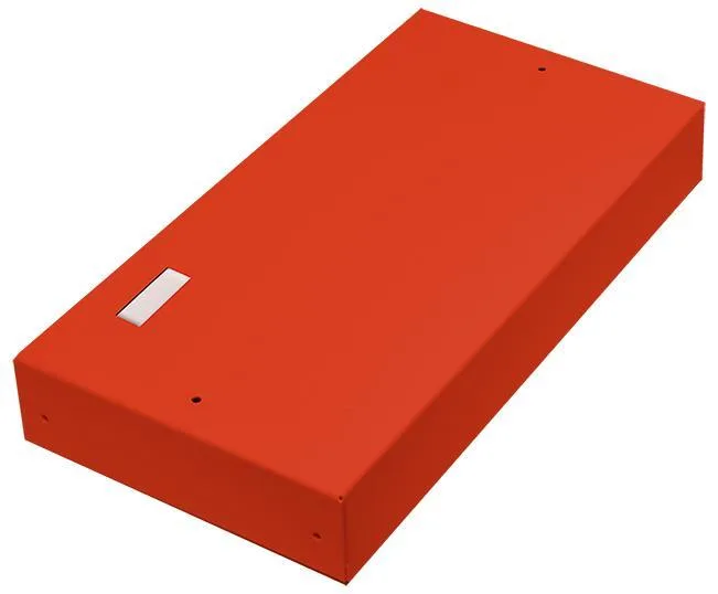 Alarmtech 3204.03R Kopplingsbox öppen, för signeringsplint För 4 modulinsatser - Bild 2