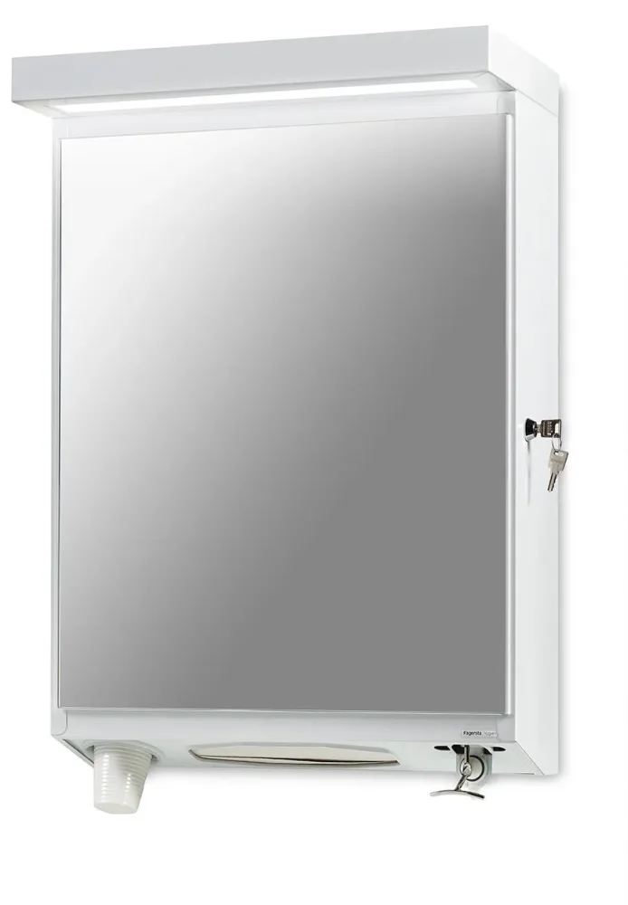 Gårö Plåtprodukter 717100 Hygienskåp 475 x 670 mm, vit