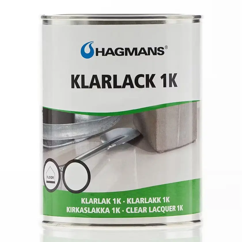 Klarlack 1K 20 - Halvmatt - 10L