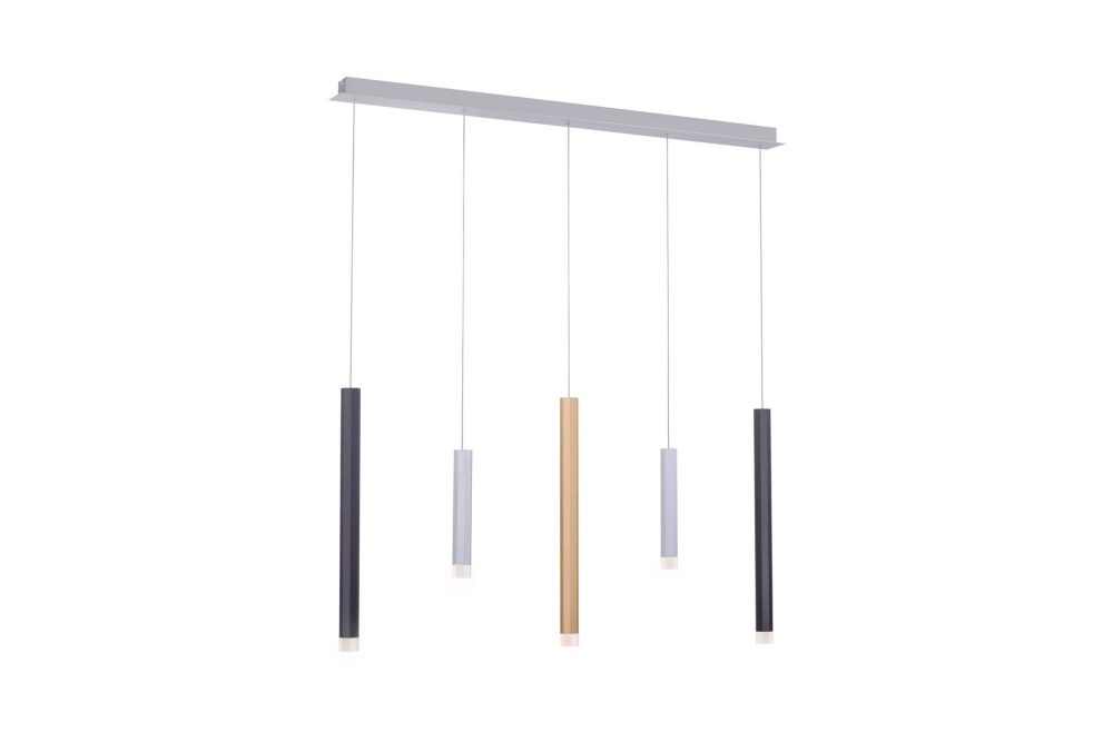 PURE-GEMIN Pendellampa, aluminium 100x200 cm