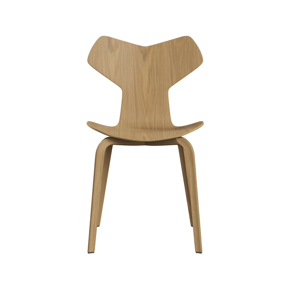 Grand Prix 4130 stol, Lacquered oak