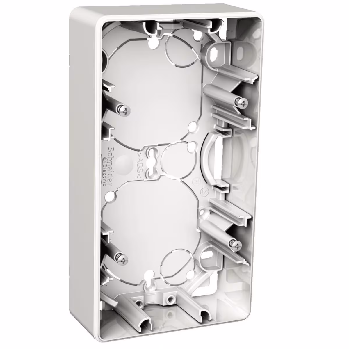 Kjøp Schneider Electric Dåse, Exxact, 2-fag, 35mm, utendørs, IP21, hvit