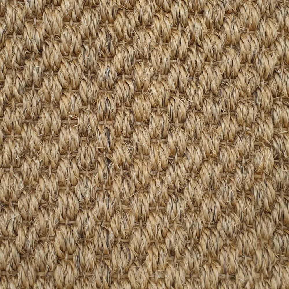 Heltäckningsmatta Gul Sisal Hampa 9000 400cm | Stuvbutiken