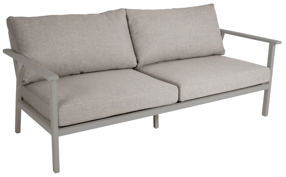 Brafab Samvaro Low Soffa 2,5-sits Khaki/Sand - Bild 2