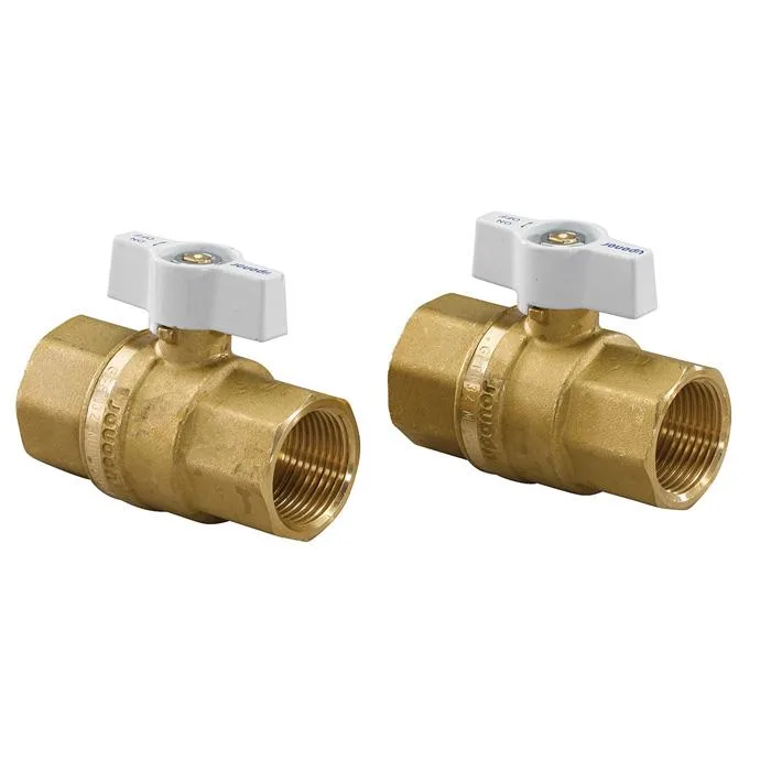 Uponor 2418616 Avstängningsventil G25 Vinkel
