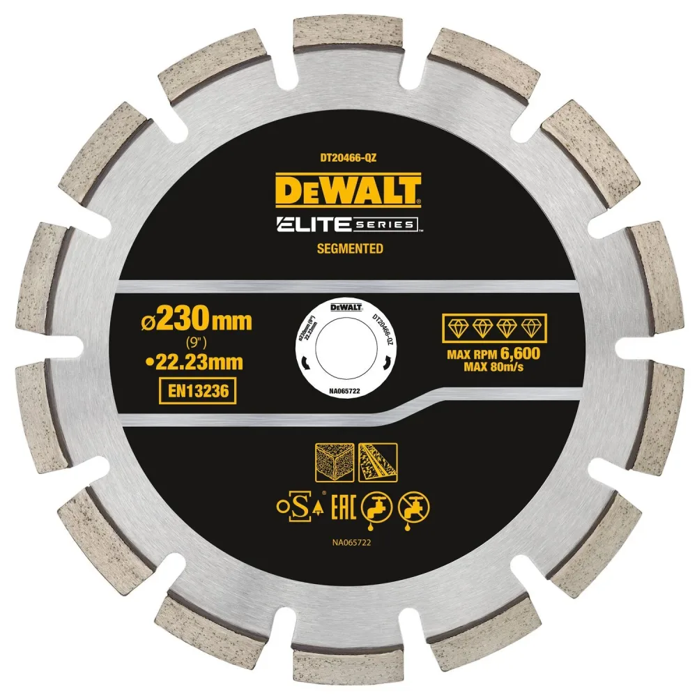 Dewalt DT20466-QZ Diamantkapskiva asfalt, 230x22,23 mm