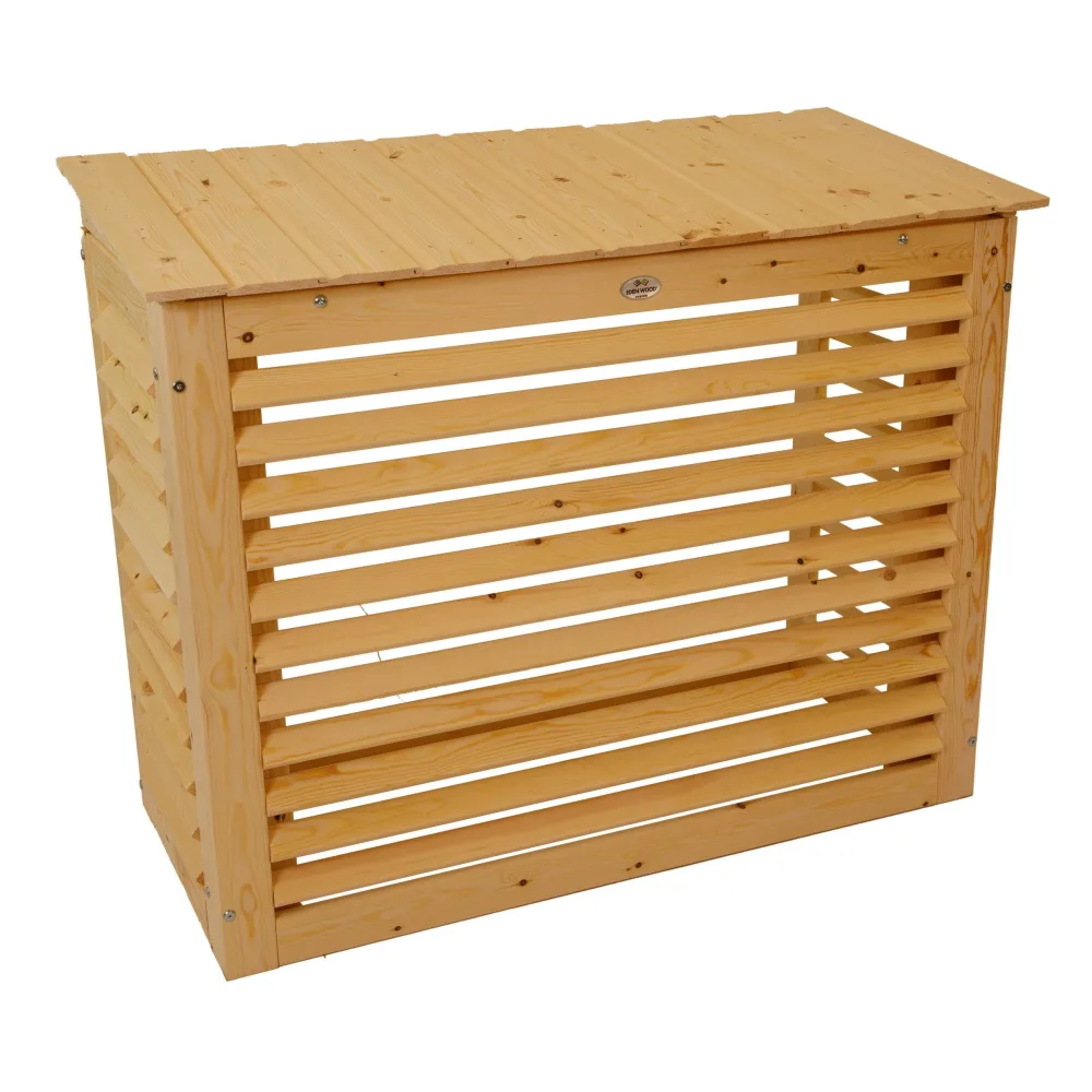 Eden Wood EW 3002-3 Värmepumpsskydd 112 x 85,5 x 50 cm Grundmålad