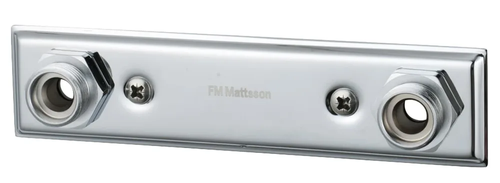 FM Mattsson 1420-2120 Blandarfäste 150 c/c, krom Ø12 mm