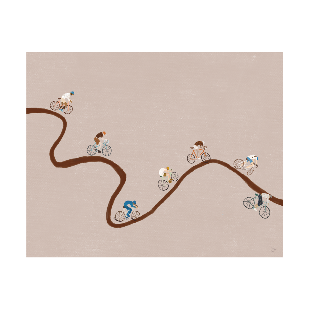Giro poster, Beige, 50x40 cm