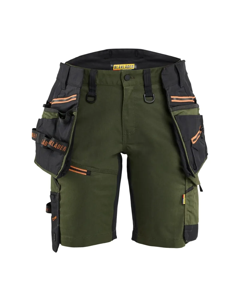 Blåkläder 717511494240C40 Shorts grön/rost Grön/rost - Bild 2