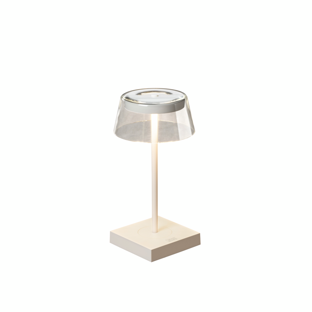 BORDSLAMPA KONSTSMIDE SCILLA VIT USB KONS