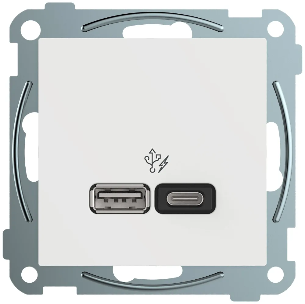 Elko EKO30196 RS Ladduttag 2 x USB, 1.5 A, 3 A