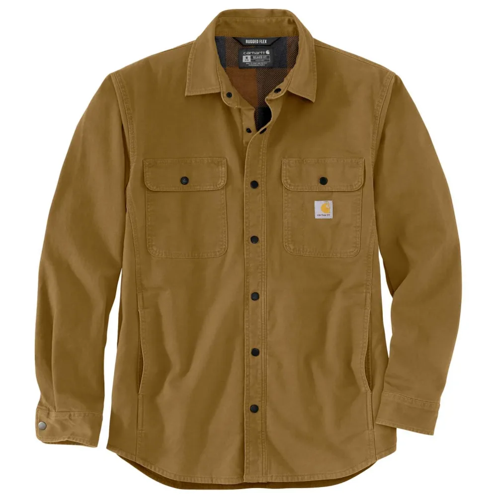 Carhartt 105419B33-S Skjorta Rörelsefrihet och slitstyrka Ekbrun - Bild 2