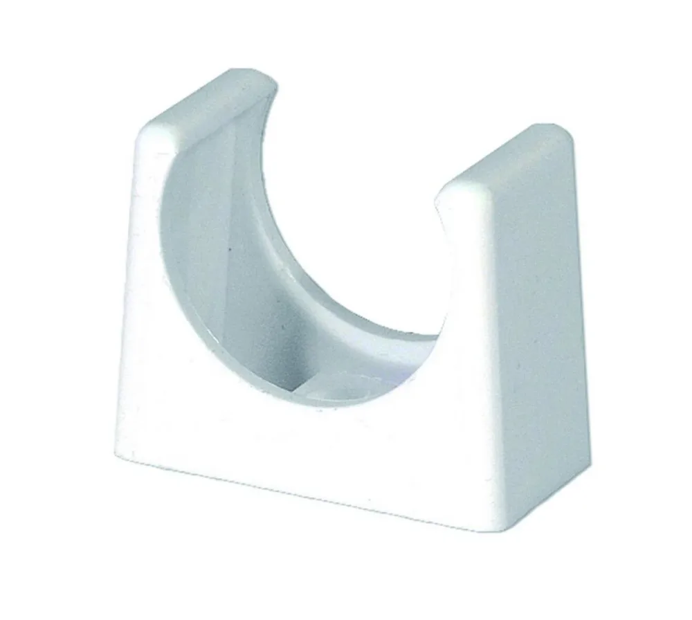 Purus 3812923 Rörklammer med våtrumstätning, vit 32 mm