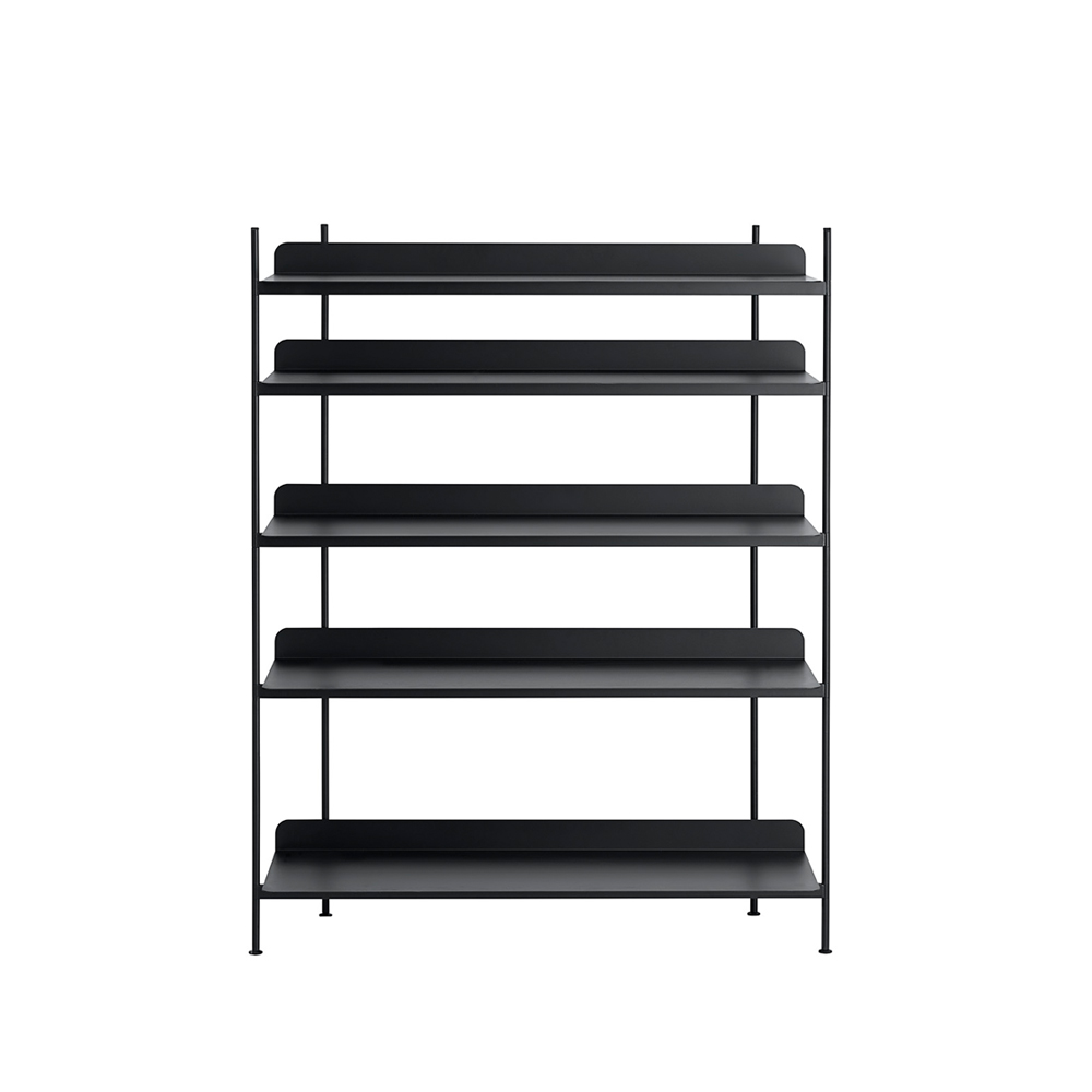 Compile configuration 3 hyllsystem, Black