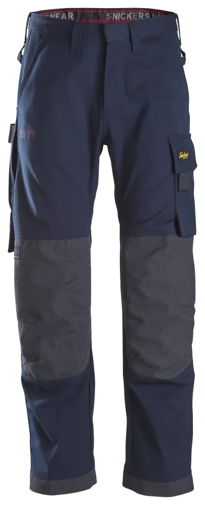 Snickers Workwear 6386 ProtecWork Arbetsbyxa marinblå D120