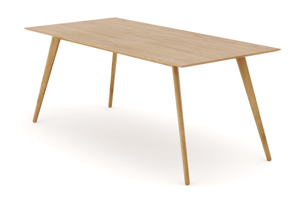 Tyrö Rektangulär Matbord & köksbord 190x90 cm Askträ