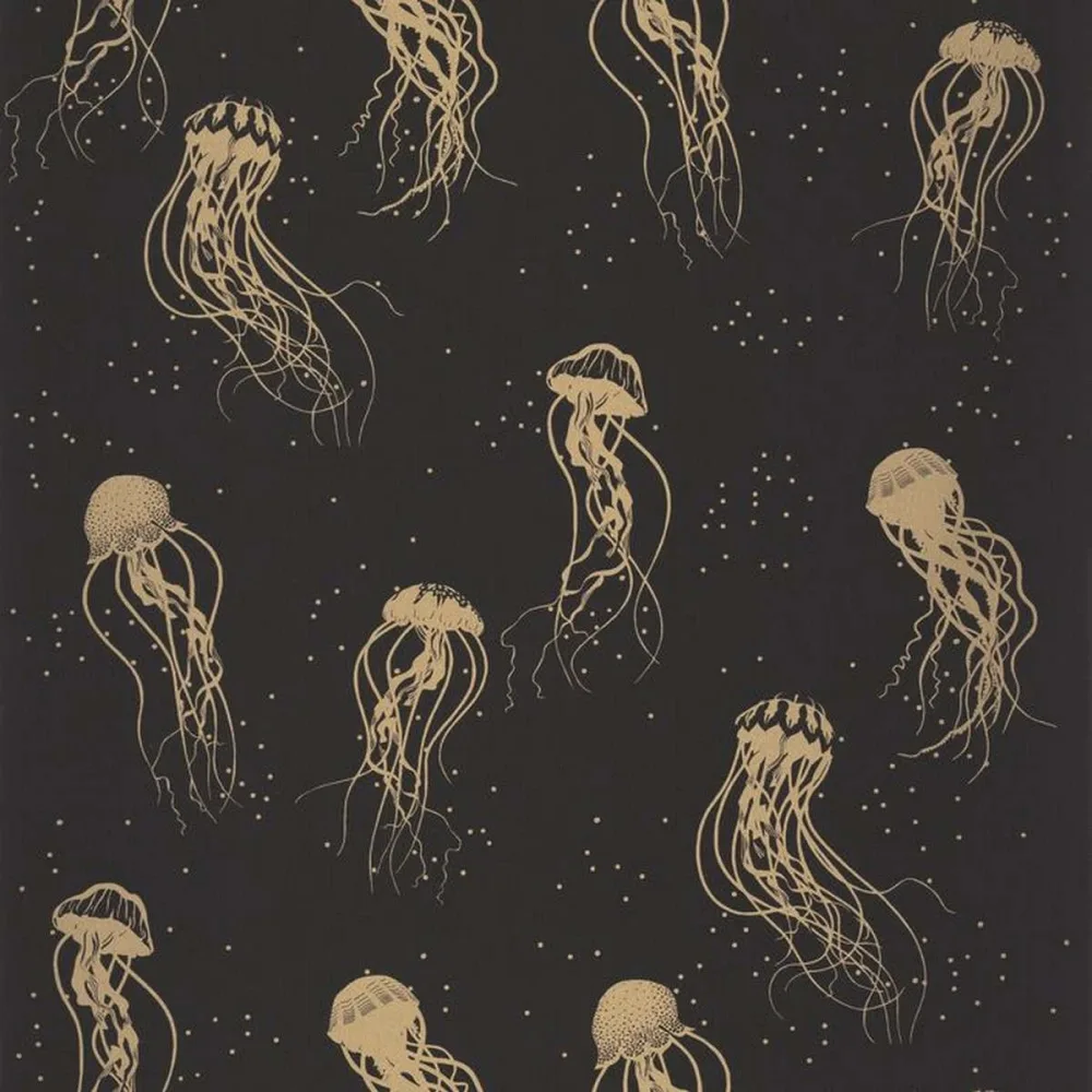 Moonlight Jellyfish Dance OR Noir Mlg101042095 Tapet | Stuvbutiken