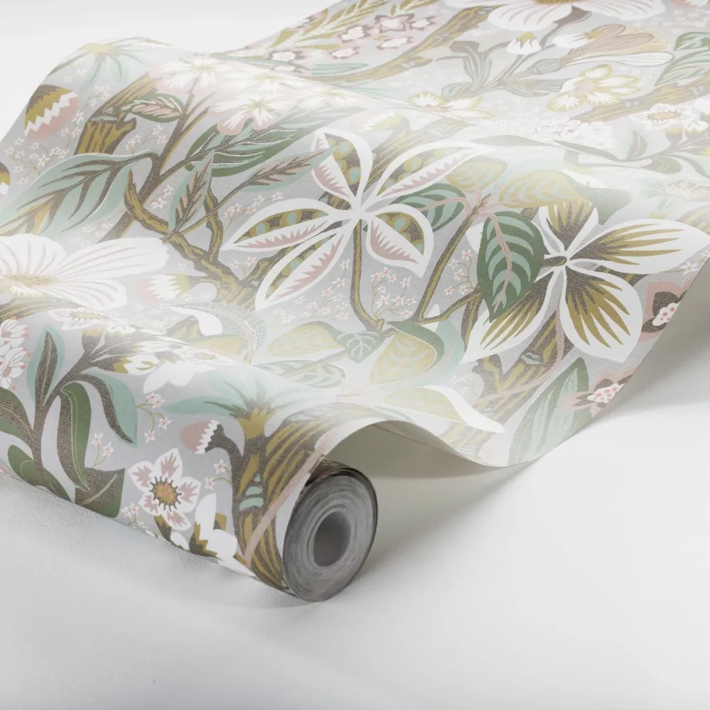 Tapet Swedish Designers Friviva 2080 Grå Blommig - Bild 3