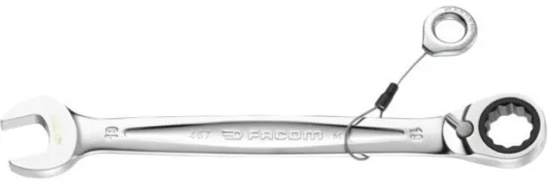 Facom 467.19SLS Ringspärrnyckel 19 mm, längd: 247 mm
