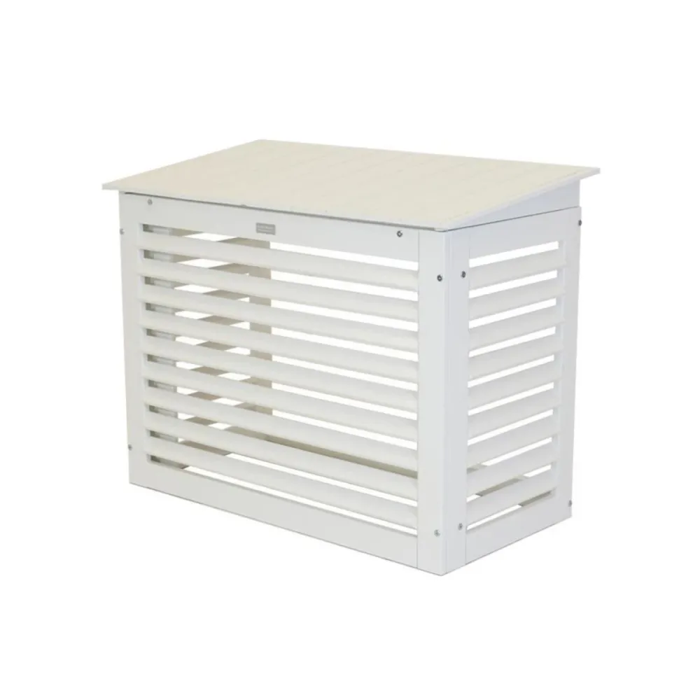 Eden Wood EW 3002-3 Värmepumpsskydd 112 x 85,5 x 50 cm Grundmålad - Bild 2