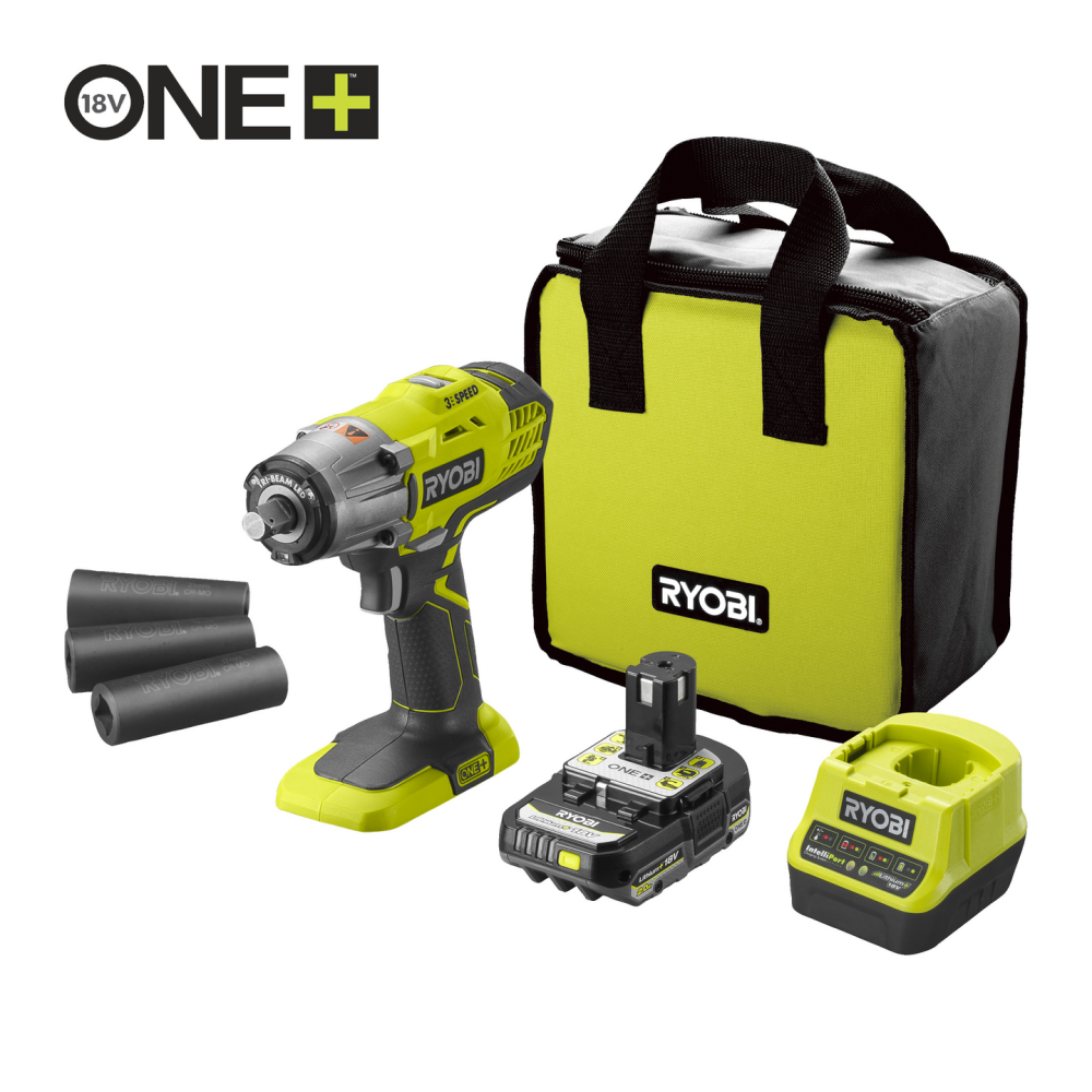 MUTTERDRAGARE R18IW3-120S M. 20AH BATTERI LADDARE RYOBI
