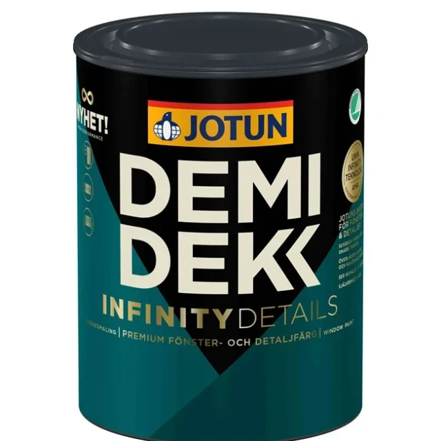 Demidekk Infinity Details 0,68 L - Klassisk Vit/S0500-N