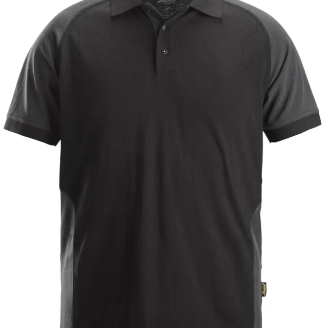 Snickers Workwear 2750-0458 Pikétröja svart/grå Svart/Grå