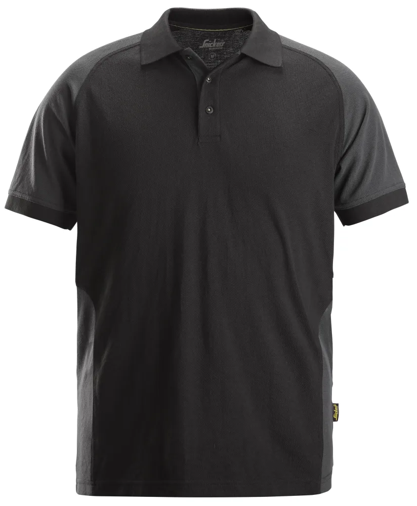 Snickers Workwear 2750-0458 Pikétröja svart/grå Svart/Grå