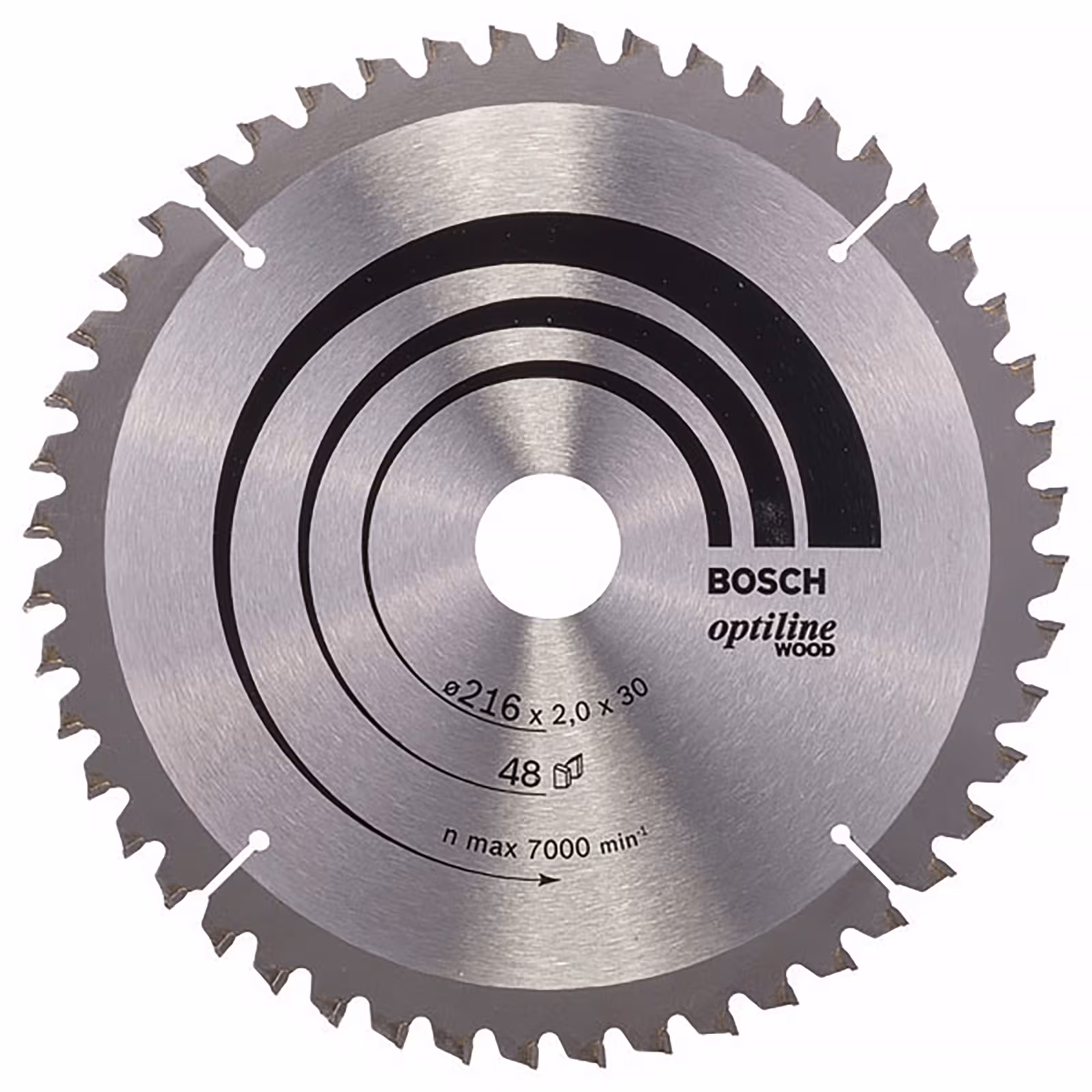 Kjøp Bosch Sirkelsagblad Optiline for tre, 216x2x30 mm