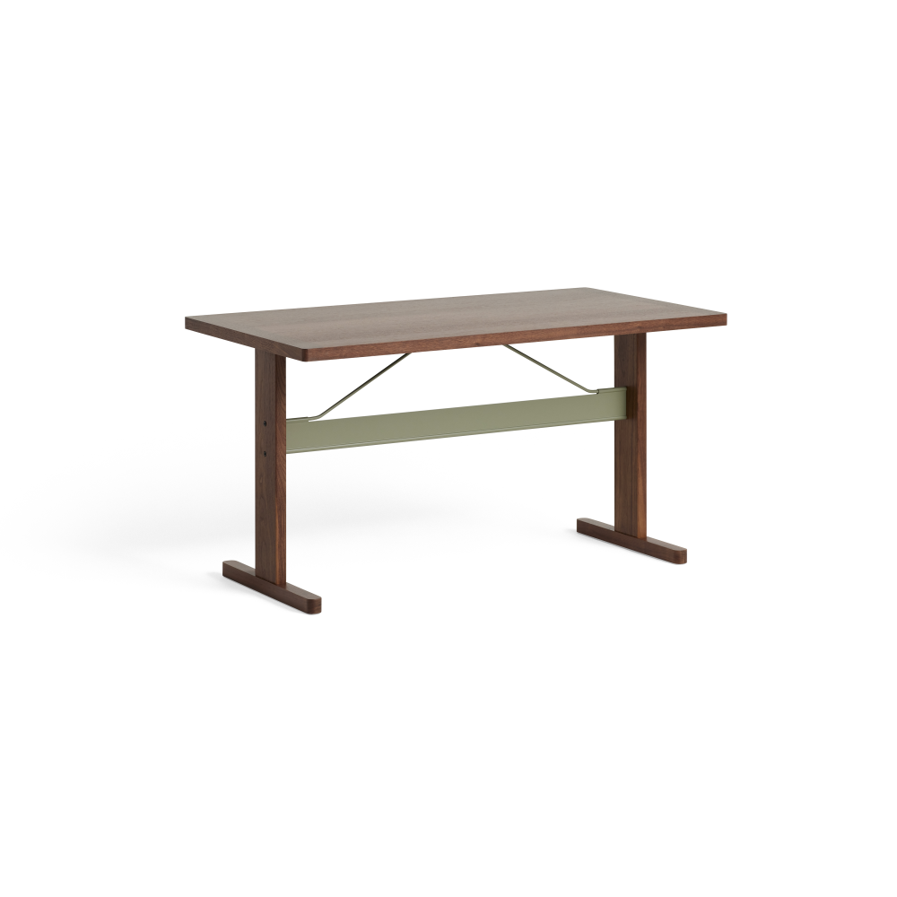 Passerelle matbord 160x85x74 cm, Valnöt-thyme green