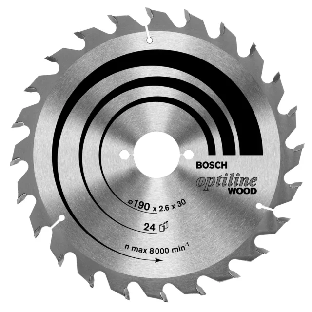 Bosch OPTIL-WOOD Cirkelsågklinga 190 mm