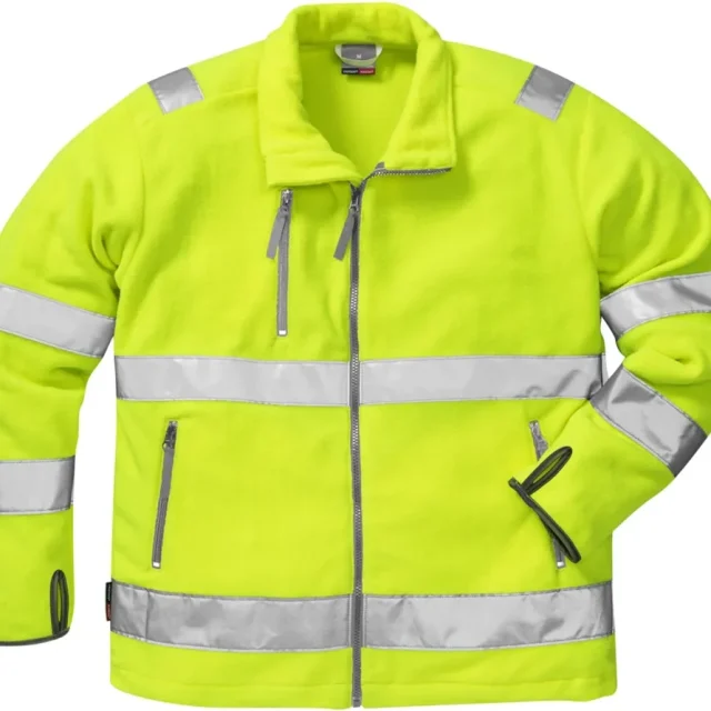 Fristads 4400 FE Fleecejacka High-Viz Gul XS