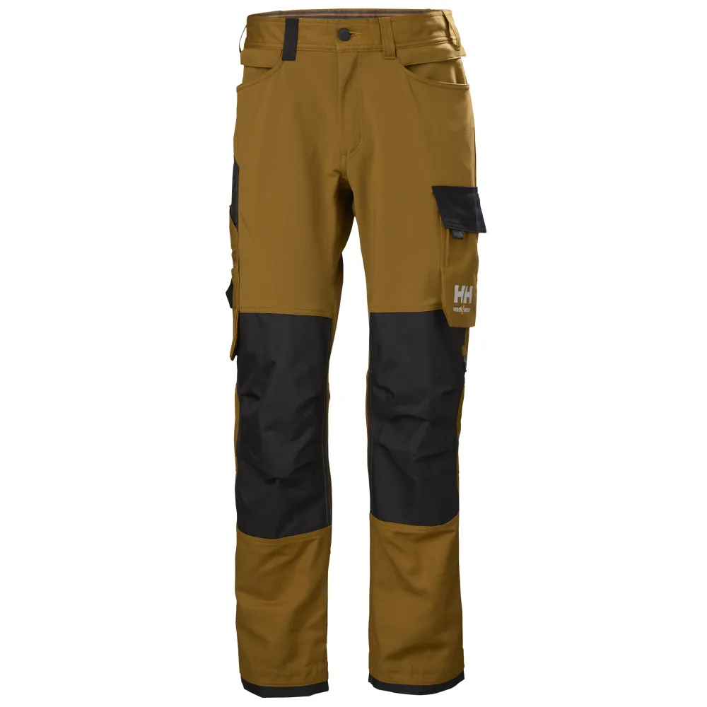 Helly Hansen Workwear Oxford 77395-759 Arbetsbyxa brun/mörkbrun D112