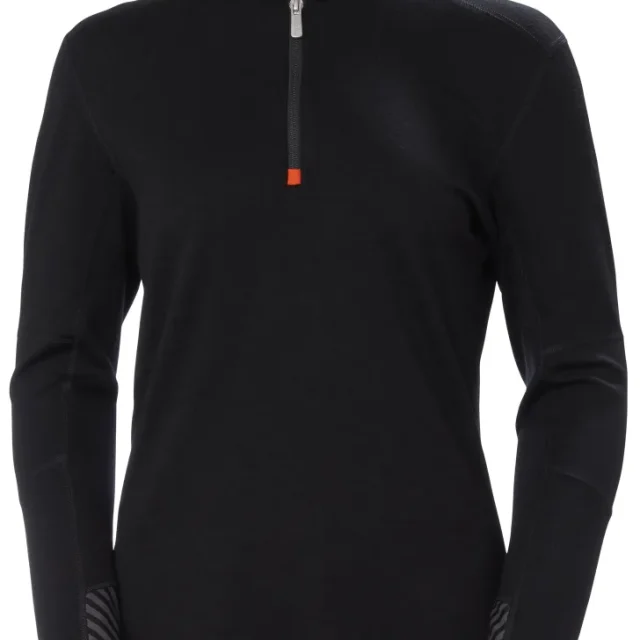 Helly Hansen Workwear Lifa Merino 75210_990 Underställströja svart, dam S