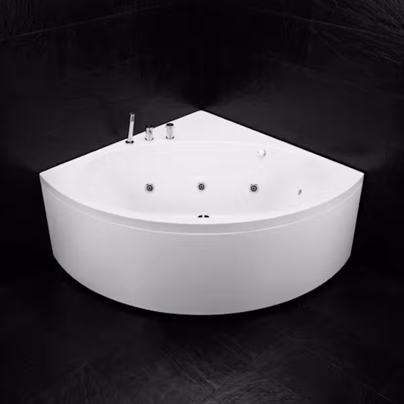 Bubbelbadkar Westerbergs Norden C Paket Superior Soft, Med blandare och front