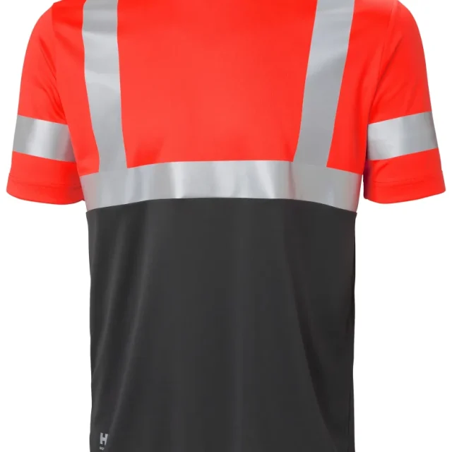 Helly Hansen Workwear Addvis 79254_369 T-shirt gul/svart, varsel XXL
