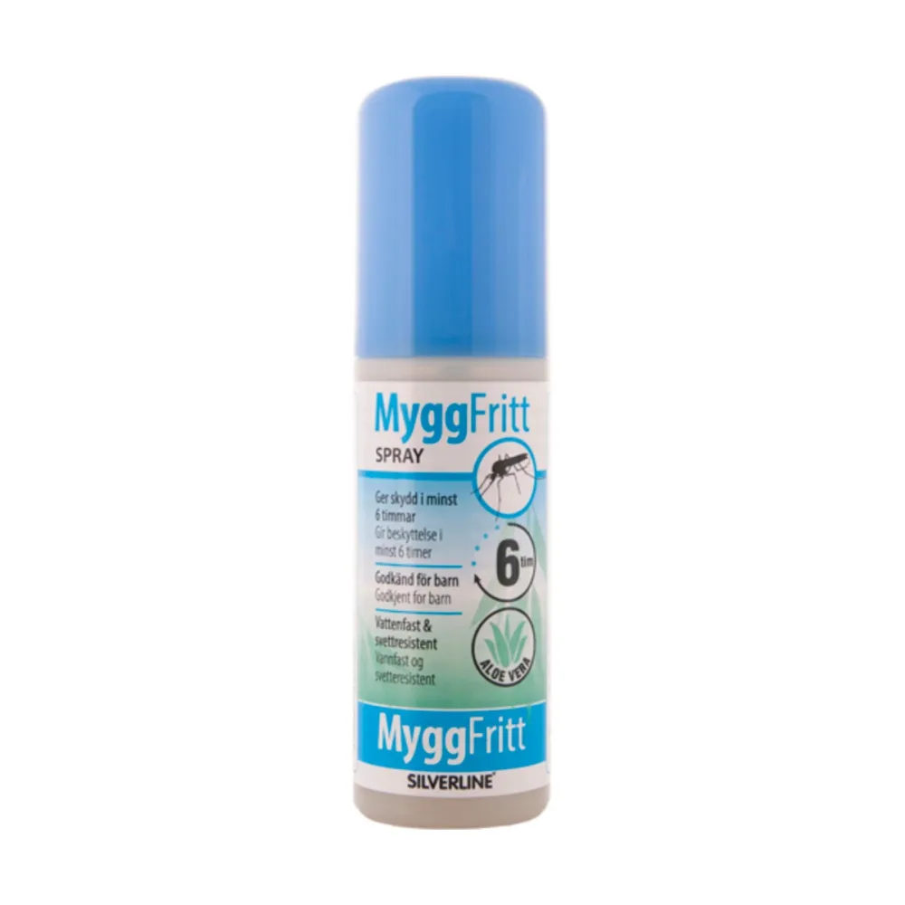 Myggmedel Myggfritt Spray 100ml Silverline | Stuvbutiken