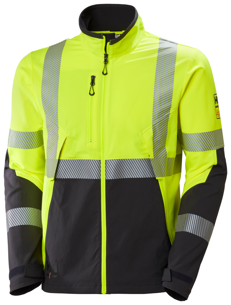 JACKA HELLY HANSEN 77203 KL2 VARSELGUL XS, ICU BRZ