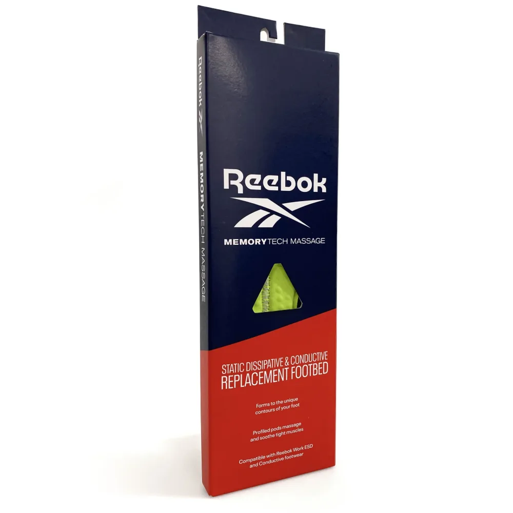 Reebok RBMT MemoryTech Massage Inläggssula grön 47