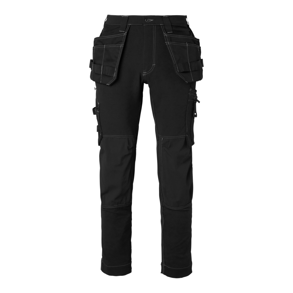 HANTVEKSBYXA TOP SWEDE 306 SVART D92, STRETCH