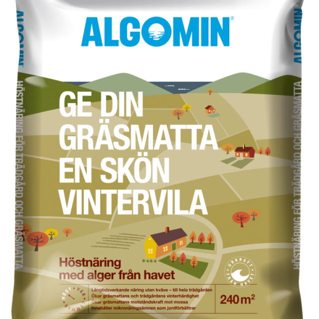 HÖSTNÄRING ALGOMIN 8KG GRÄSMATTEGÖDSEL